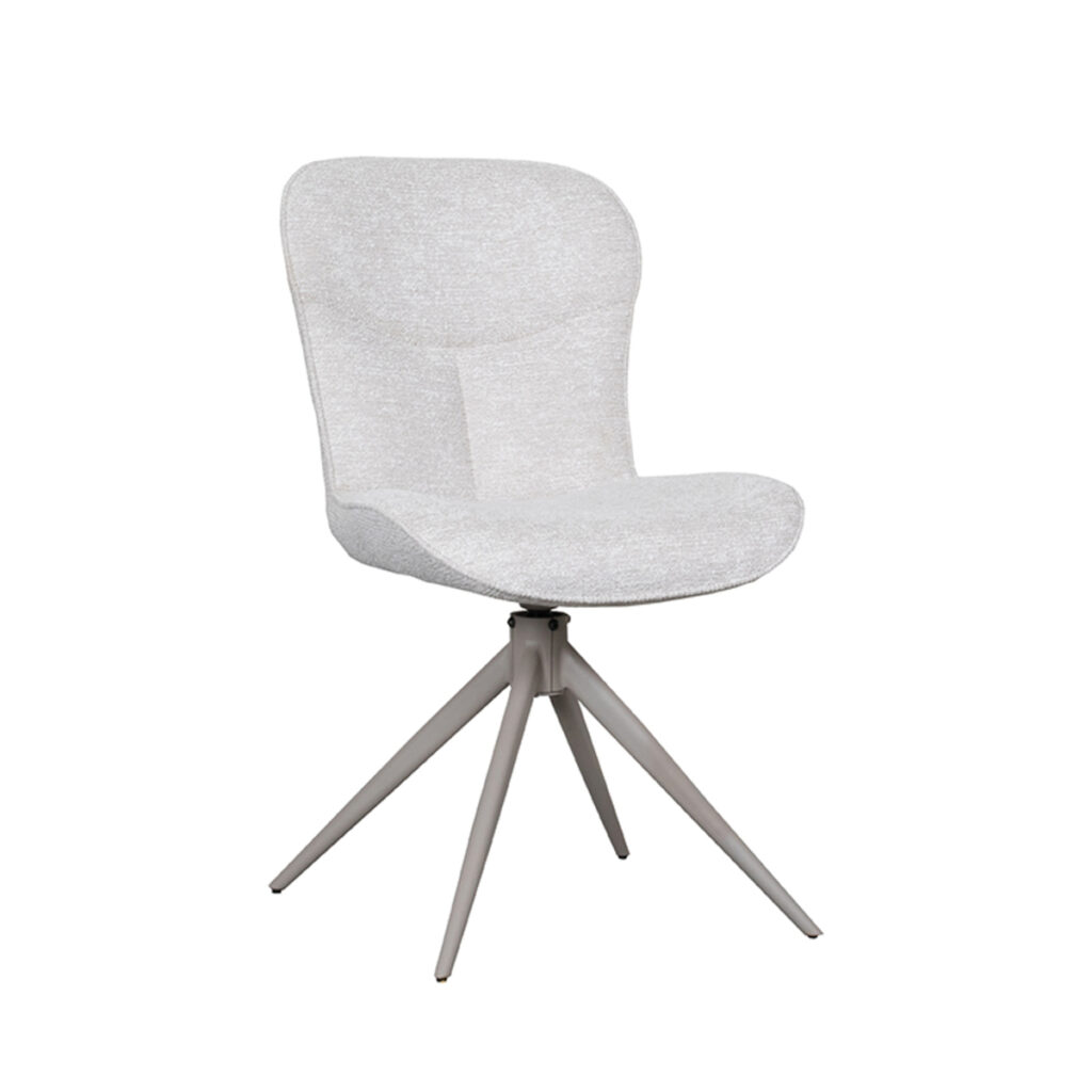 LABEL51 Eetkamerstoel Thorben - Naturel - Canyon - Taupe Frame