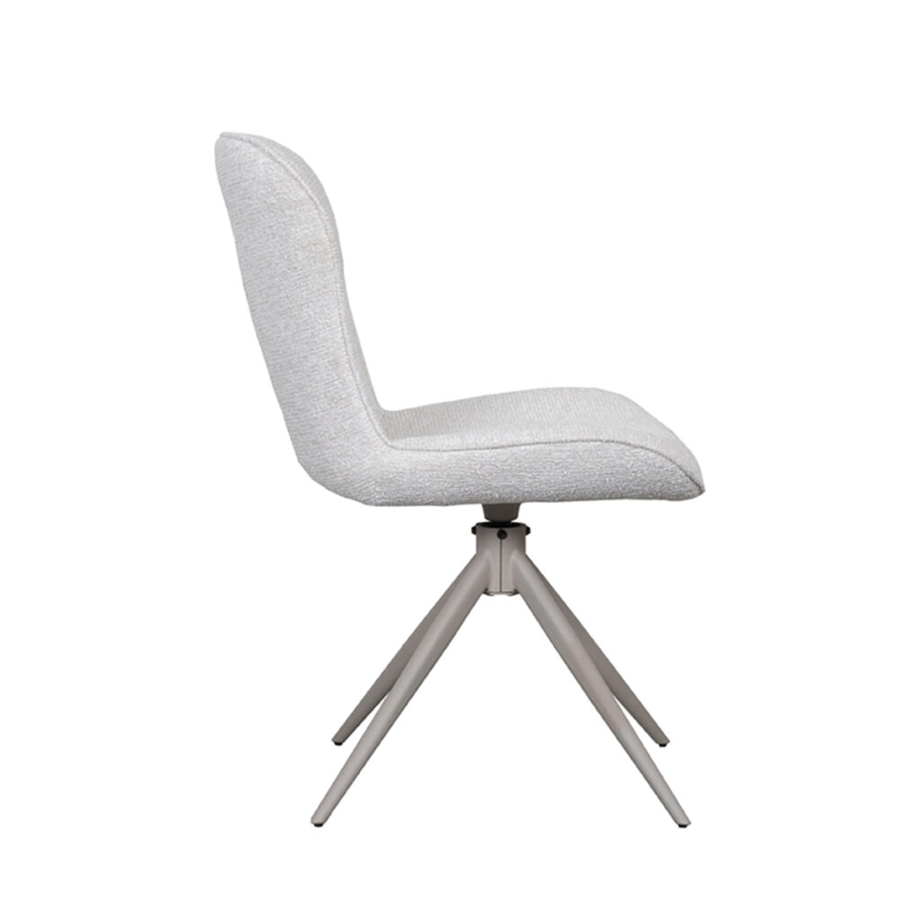 LABEL51 Eetkamerstoel Thorben - Naturel - Canyon - Taupe Frame