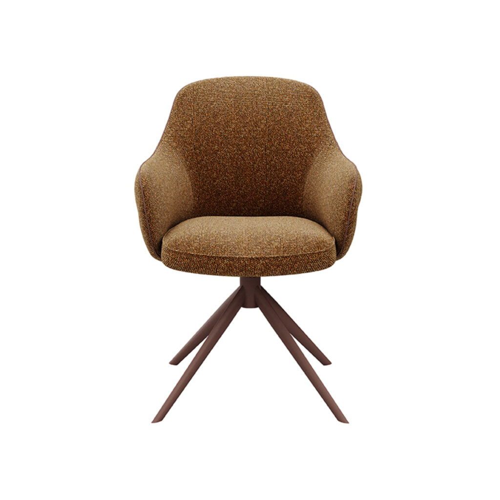 18010062_02 LABEL51 Eetkamerstoel Bern - Coral - Boucle - Coral Frame