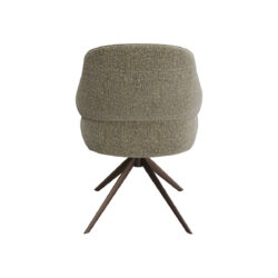 18010063_04 LABEL51 Eetkamerstoel Bern - Truffel grijs - Boucle - Bronze Frame