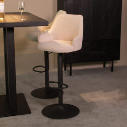 180122460_setting_1 LABEL51 Barkruk Fender - Naturel - Boucle - Zithoogte 64-84