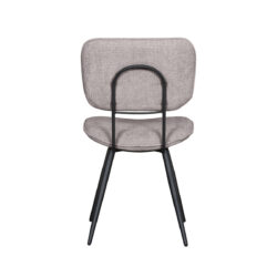 180122679_04 LABEL51 Eetkamerstoel Liva - Stone - Elite - Black Frame