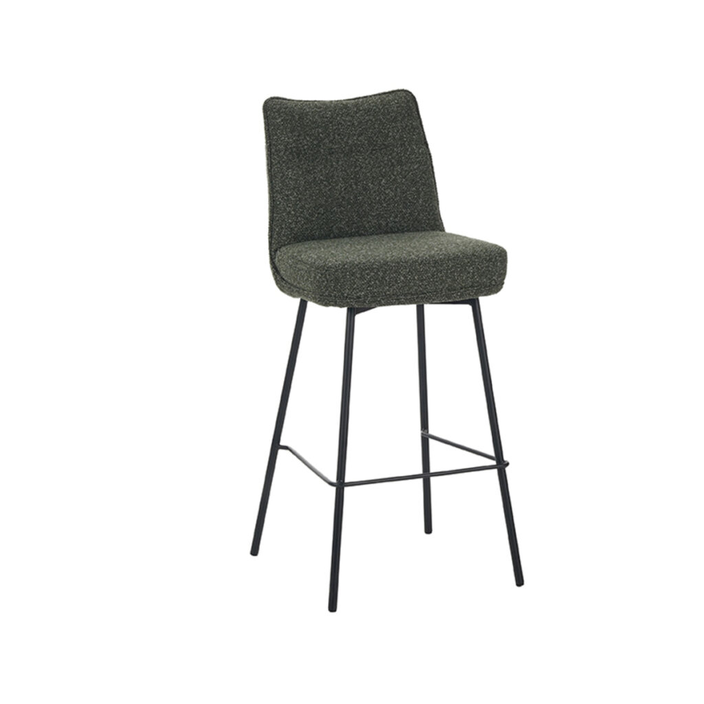 LABEL51 Eetkamerstoel Lennon - Forest - Boucle - Zithoogte 78