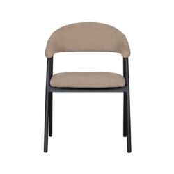 LABEL51 Eetkamerstoel Amaze - Clay - Elite - Black Frame