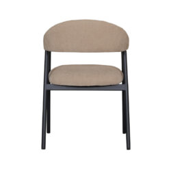 LABEL51 Eetkamerstoel Amaze - Clay - Elite - Black Frame