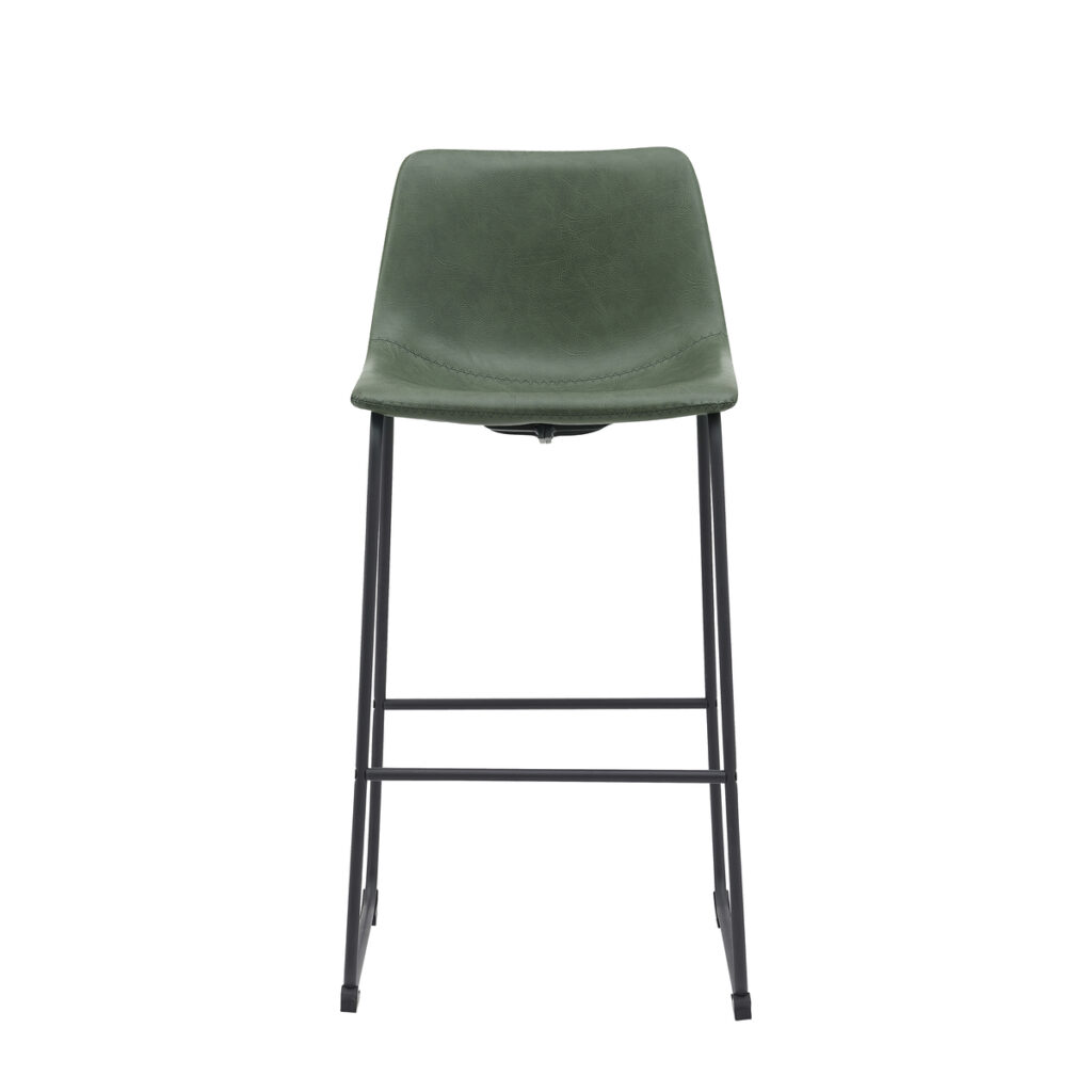 LABEL51 Barkruk Risto - Hunter - PU-Leder - Zithoogte 75