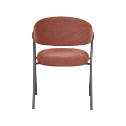 LABEL51 Eetkamerstoel Lowen - Terra - Boucle - Black Frame