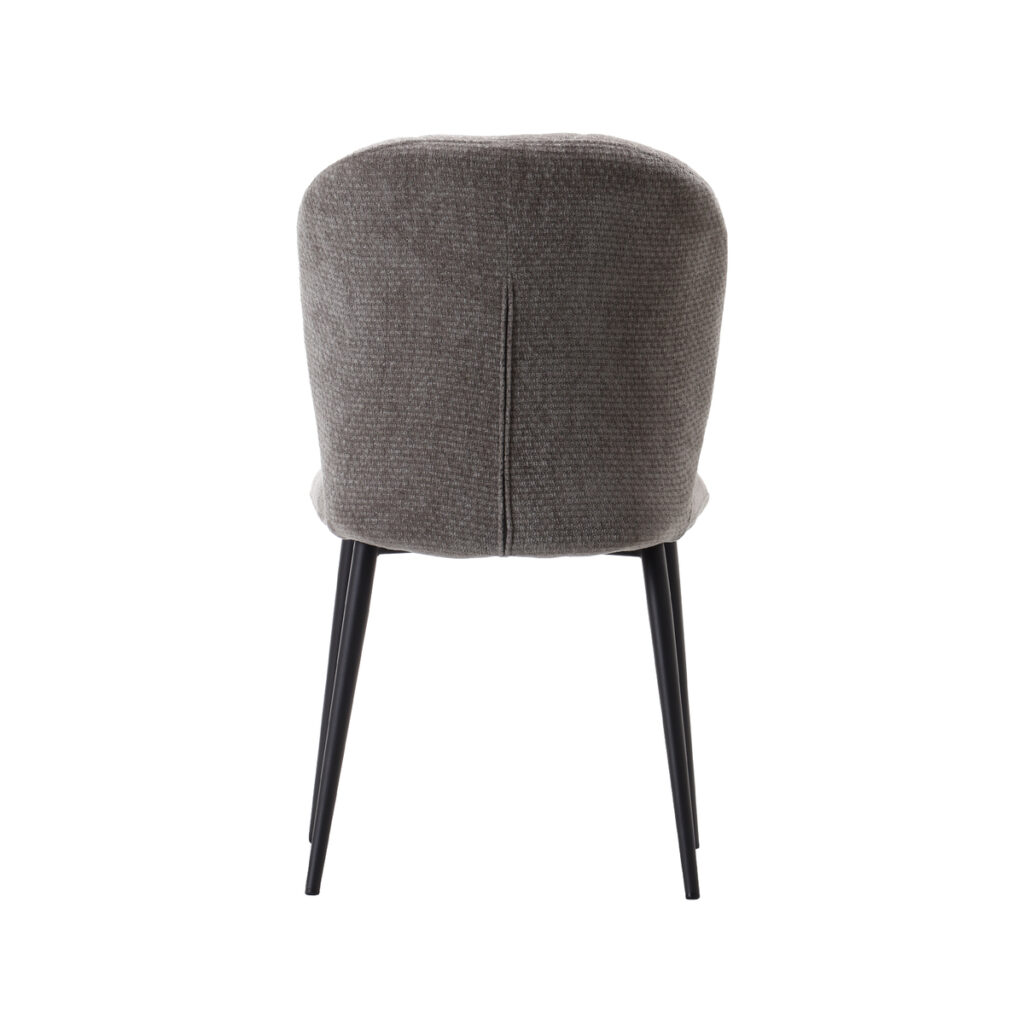 LABEL51 Eetkamerstoel Vino - Stone - Elite - Black Frame