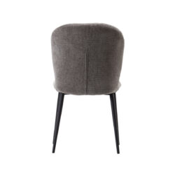 LABEL51 Eetkamerstoel Vino - Stone - Elite - Black Frame