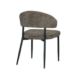 180123113_04 LABEL51 Eetkamerstoel Bliss - Hunter - Elite - Black Frame