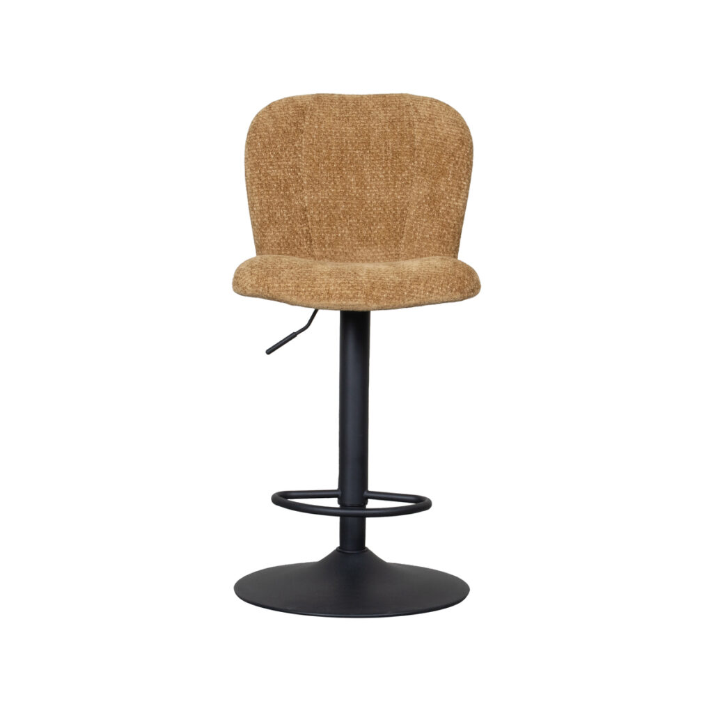 LABEL51 Barkruk Vino - Mustard - Elite - Zithoogte 64-84