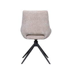 LABEL51 Eetkamerstoel Marlow - Clay - Elite - Black Frame