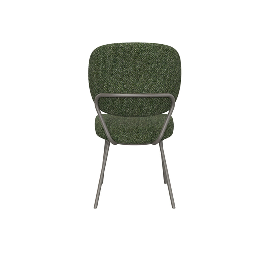 LABEL51 Eetkamerstoel Singapore - Forest - Boucle - Forest Frame