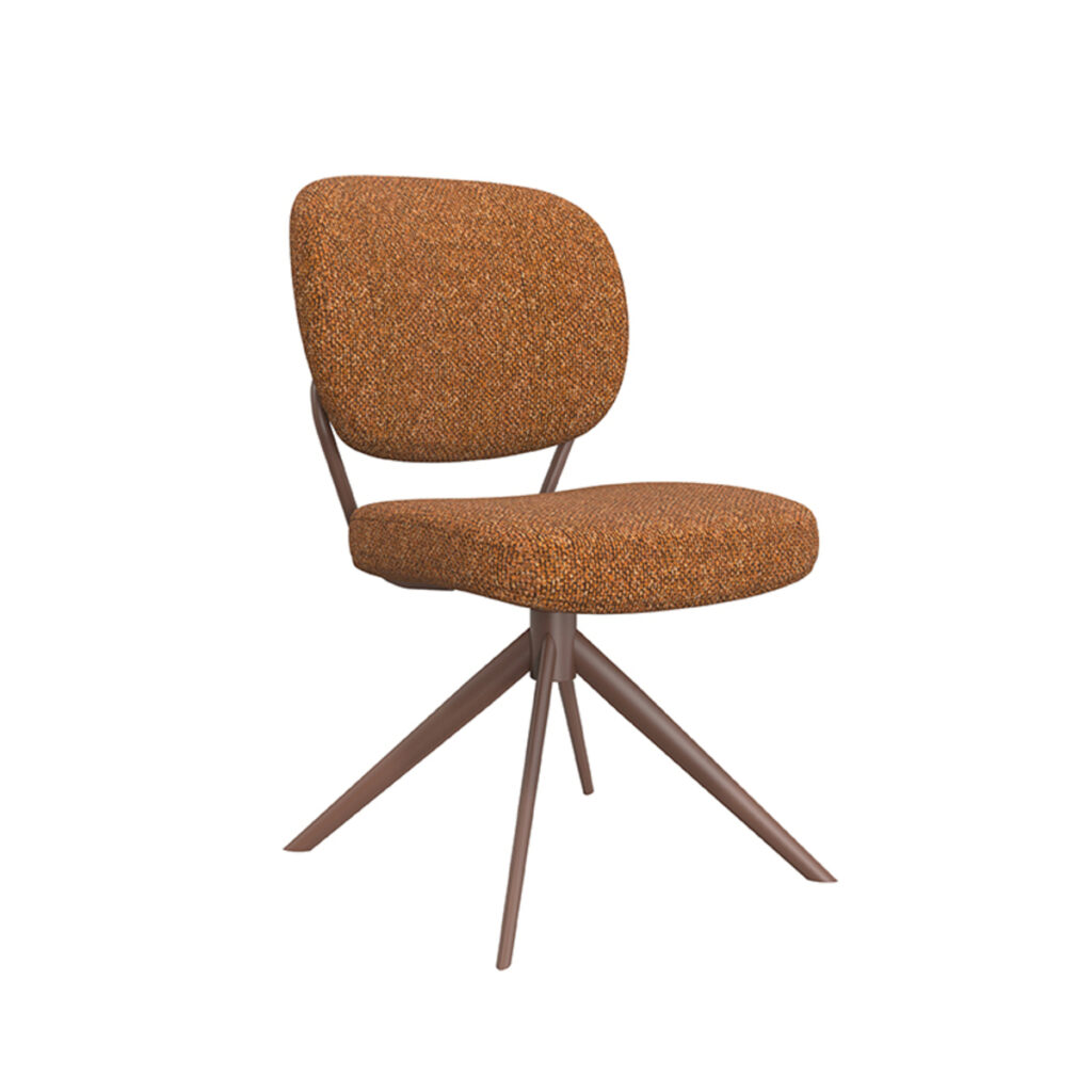 18099356_01 LABEL51 Eetkamerstoel Geneva - Coral - Boucle - Coral Frame