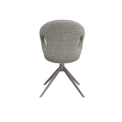 18099363_04 LABEL51 Eetkamerstoel Zurich - Truffel grijs - Boucle - Bronze Frame