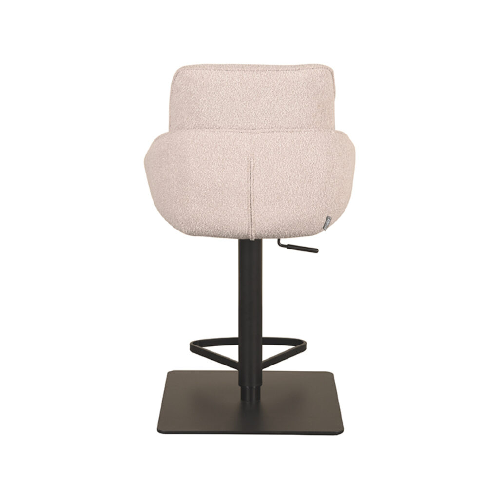 Barkruk_Beauty_52x58_5x88_5-113_cm_Naturel_Touch_Achterkant LABEL51 Barkruk Beauty - Naturel - Boucle - Zithoogte 56-82