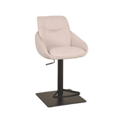 Barkruk_Beauty_52x58_5x88_5-113_cm_Naturel_Touch_Perspectief LABEL51 Barkruk Beauty - Naturel - Boucle - Zithoogte 56-82