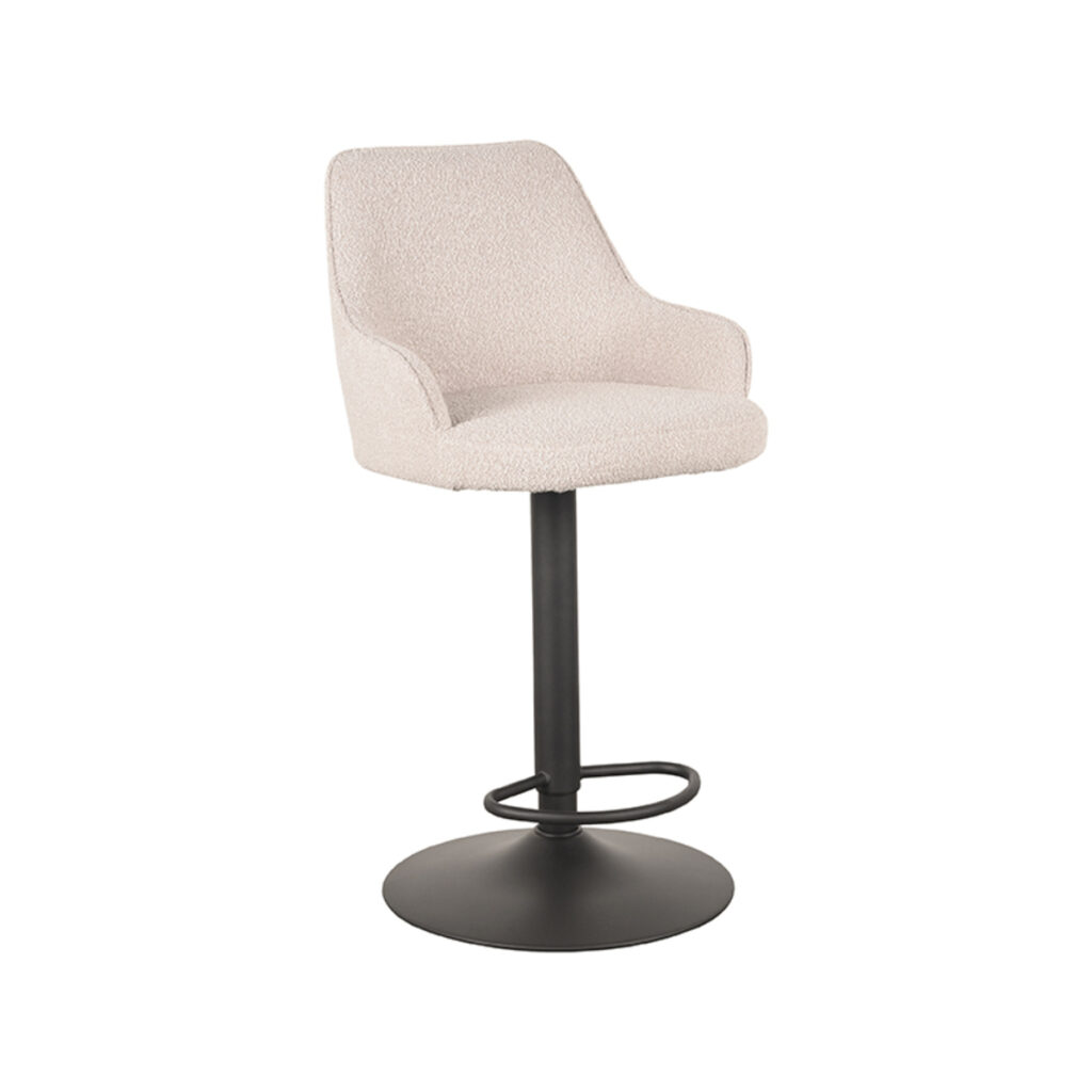 Barkruk_Fender_40x42x92-113cm_Naturel_Touch_Perspectief LABEL51 Barkruk Fender - Naturel - Boucle - Zithoogte 64-84