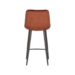 LABEL51 Barkruk Jelt - Rust - Velours - Zithoogte 66