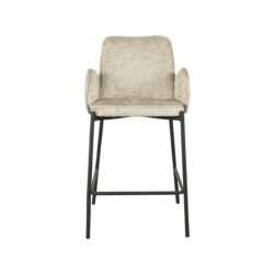 LABEL51 Barkruk Joni - Beige - Elegance - Zithoogte 65