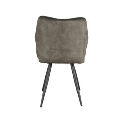 LABEL51 Eetkamerstoel Noud - Hunter - Velours - Black Frame