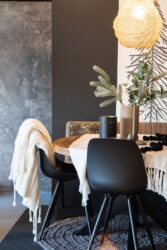 monza LABEL51 Eetkamerstoel Monza - Zwart - Kunststof - Black Frame