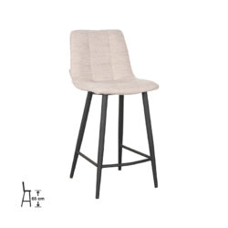 uk-30.452_1_65cm LABEL51 Barkruk Jelt - Naturel - Boucle - Zithoogte 66