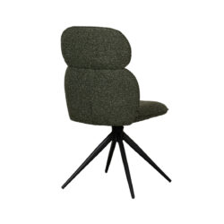 LABEL51 Eetkamerstoel Finn - Forest - Boucle - Black Frame