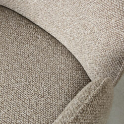 180100289_05-2 LABEL51 Eetkamerstoel Vidar - Naturel - Boucle - Black Frame