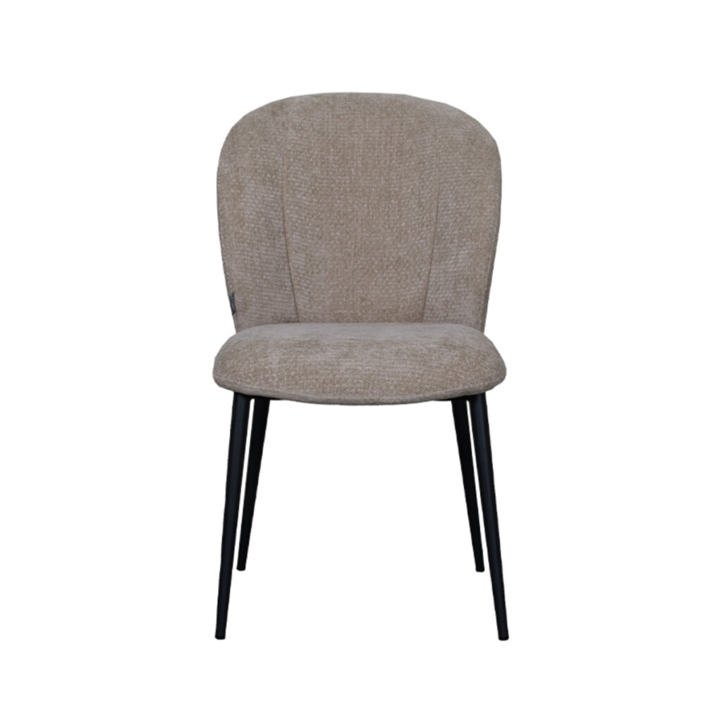 LABEL51 Eetkamerstoel Vino - Clay - Elite - Black Frame