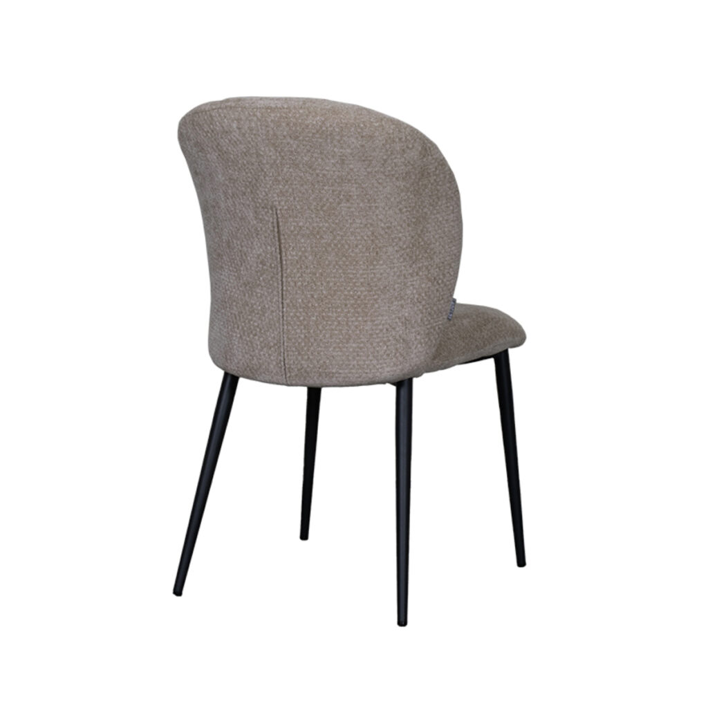 LABEL51 Eetkamerstoel Vino - Clay - Elite - Black Frame