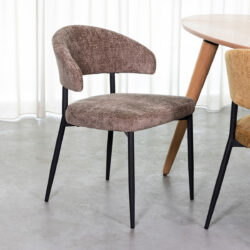 180123113_setting_01 LABEL51 Eetkamerstoel Bliss - Hunter - Elite - Black Frame