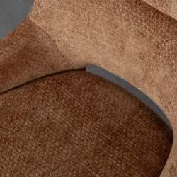 LABEL51 Eetkamerstoel Marlow - Cognac - Elite - Black Frame