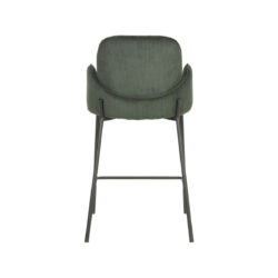 D-MAXX Barkruk Jari - Army green - Ribcord - Zithoogte 65