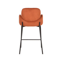 D-MAXX Barkruk Jari - Rust - Ribcord - Zithoogte 65