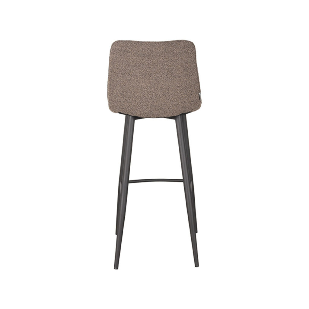 LABEL51 Barkruk Jelt - Bruin - Boucle - Zithoogte 78