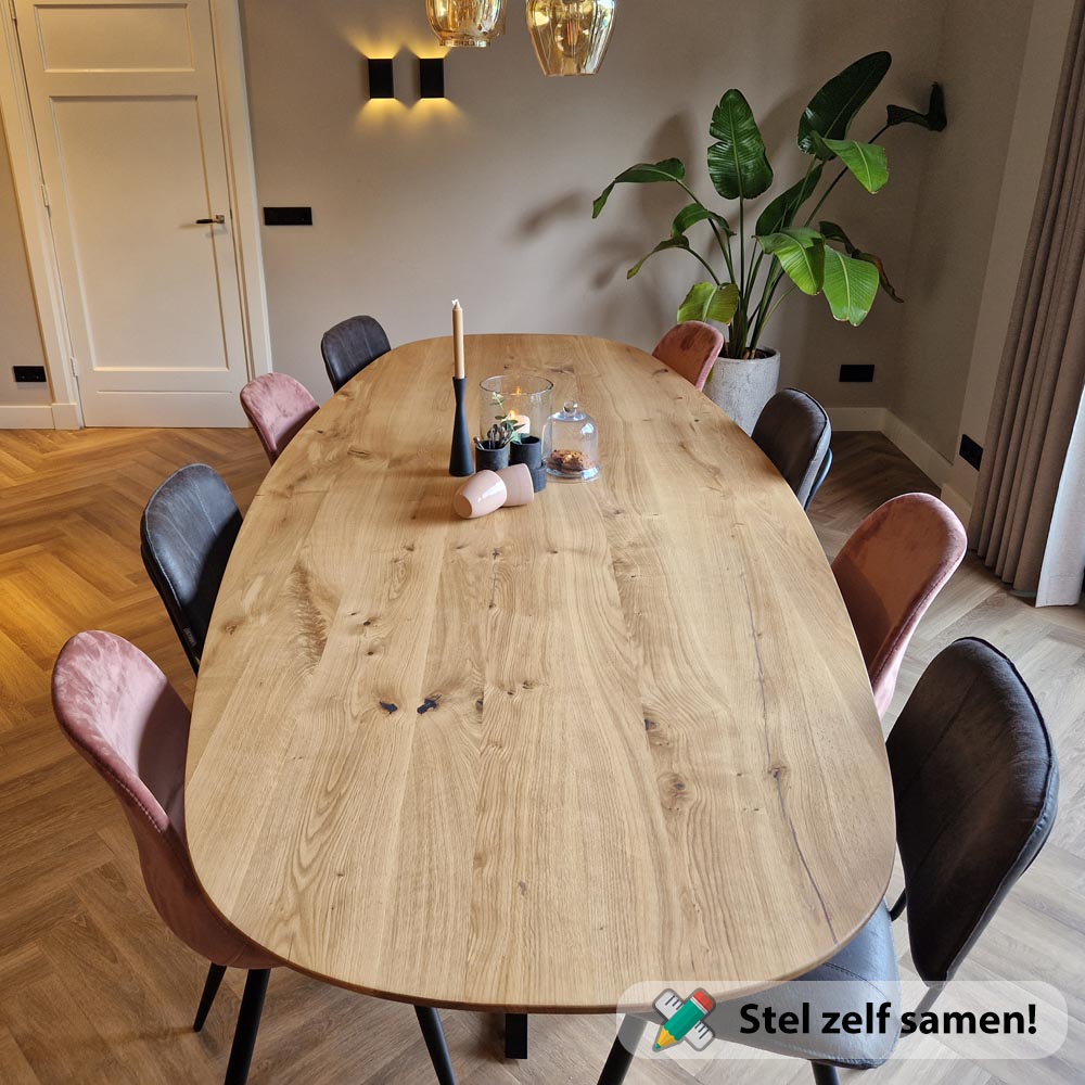 Deens ovale eiken tafel 300x120cm Deens_ovale_eiken_tafel_300x120cm
