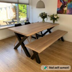Eettafel_eiken_4_persoons
