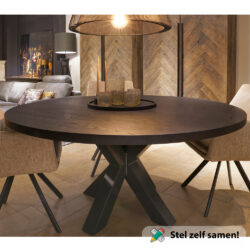 Eiken_ronde_tafel_130cm