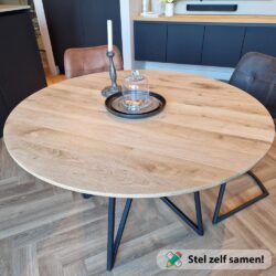 Eiken_ronde_tafel_140cm