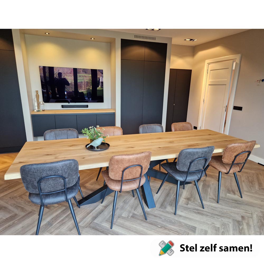 Eikenhouten_eettafel_8_personen