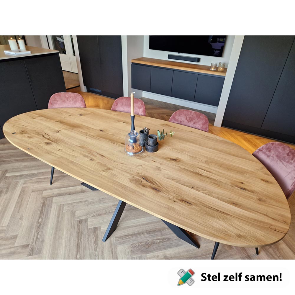 Organische_eiken_tafel_270x120cm