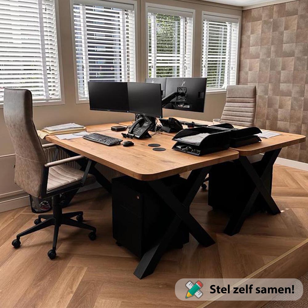 Rechthoekige eiken tafel 180x90cm Rechthoekige_eiken_tafel_180x90cm