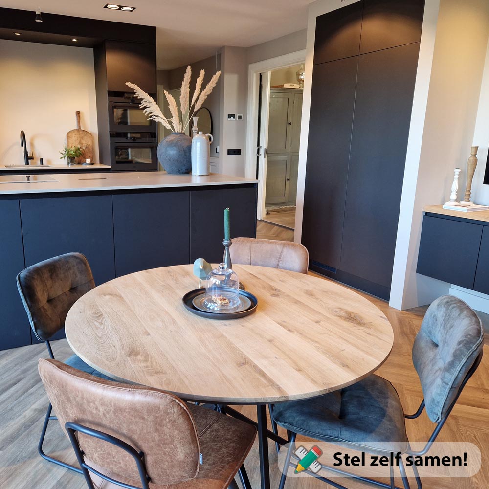 Ronde_eetkamertafel