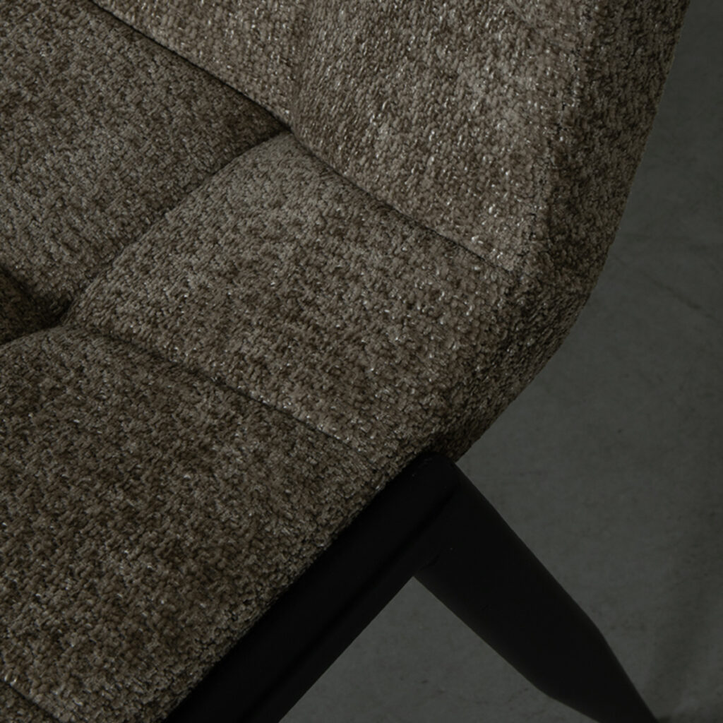 LABEL51 Eetkamerstoel Noor - Hunter - Elite - Black Frame