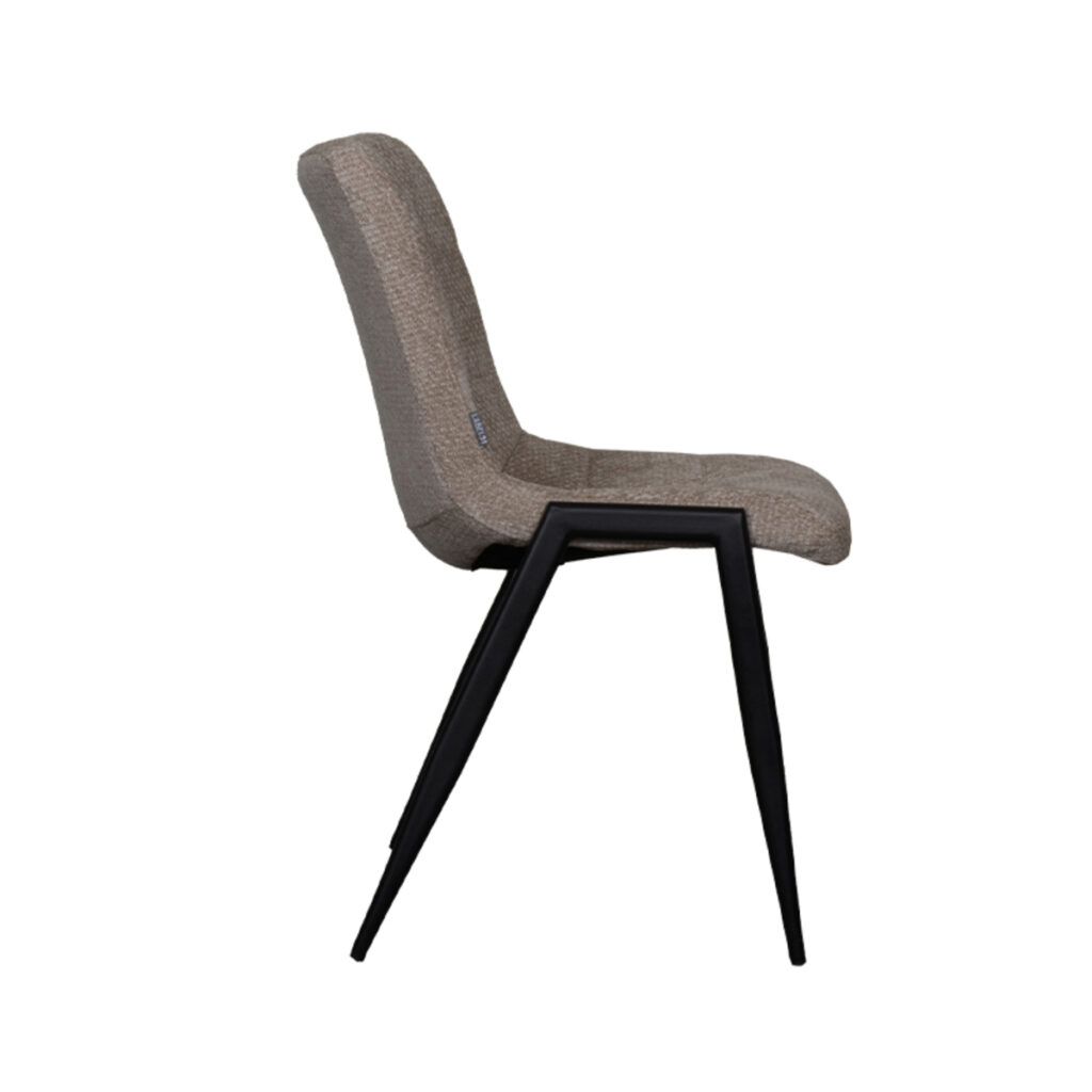 180100011_03-2 LABEL51 Eetkamerstoel Noor - Clay - Elite - Black Frame
