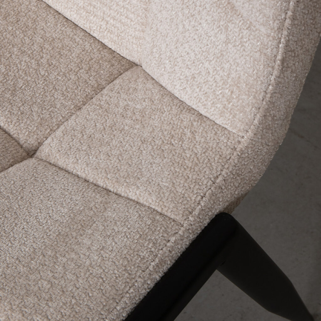 180100012_05-2 LABEL51 Eetkamerstoel Noor - Naturel - Elite - Black Frame