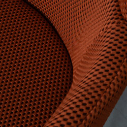 LABEL51 Eetkamerstoel Dinner - Rust - Breathe - Black Frame