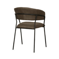 180122893_04-2 LABEL51 Eetkamerstoel Luuk - Moss - Micro Suede - Black Frame