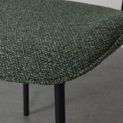 LABEL51 Eetkamerstoel Senn - Forest - Boucle - Black Frame
